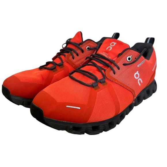 On Running Shoes - On Orange Cloud 5 Waterproof Sneakers